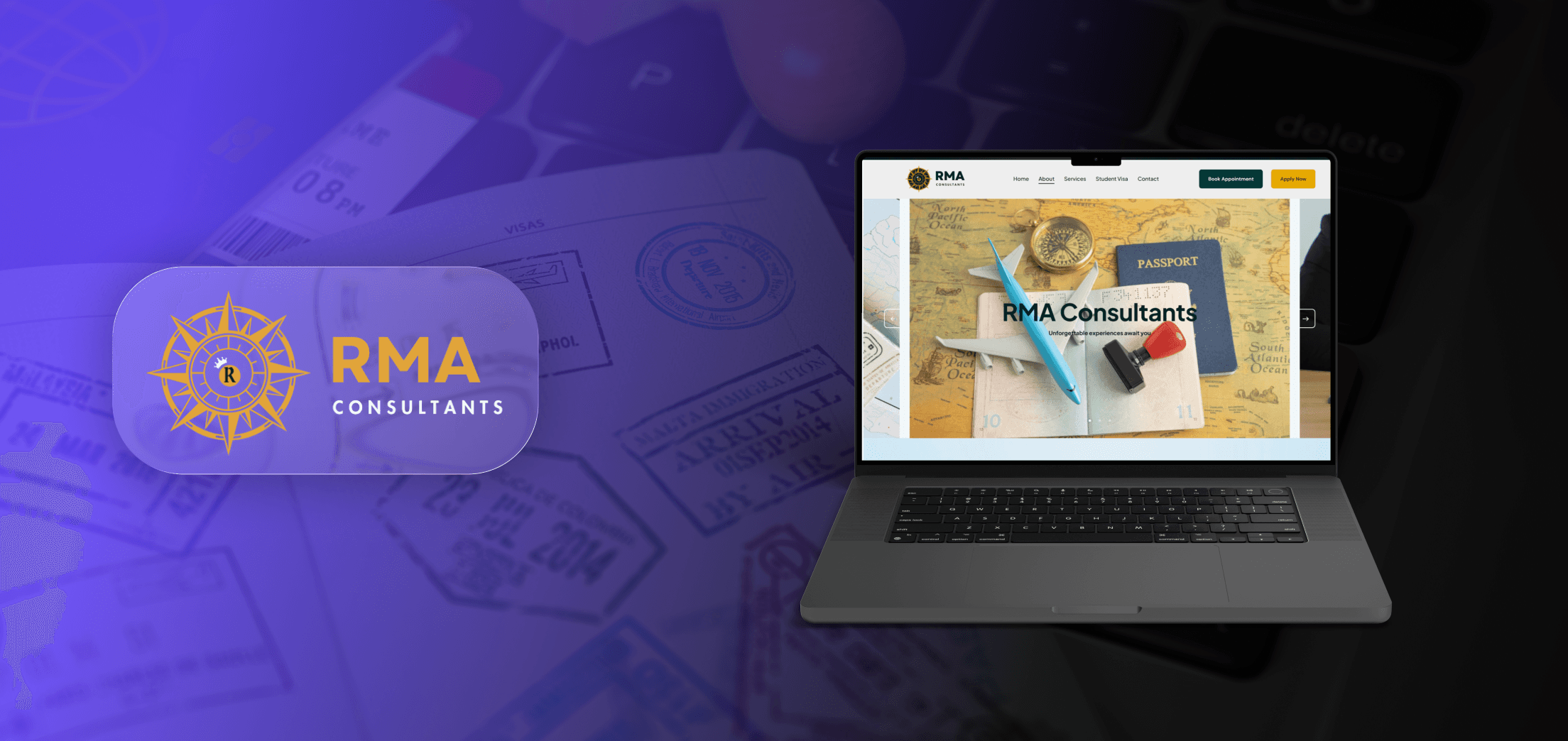 RMA Consultants – Visa Consultancy Website