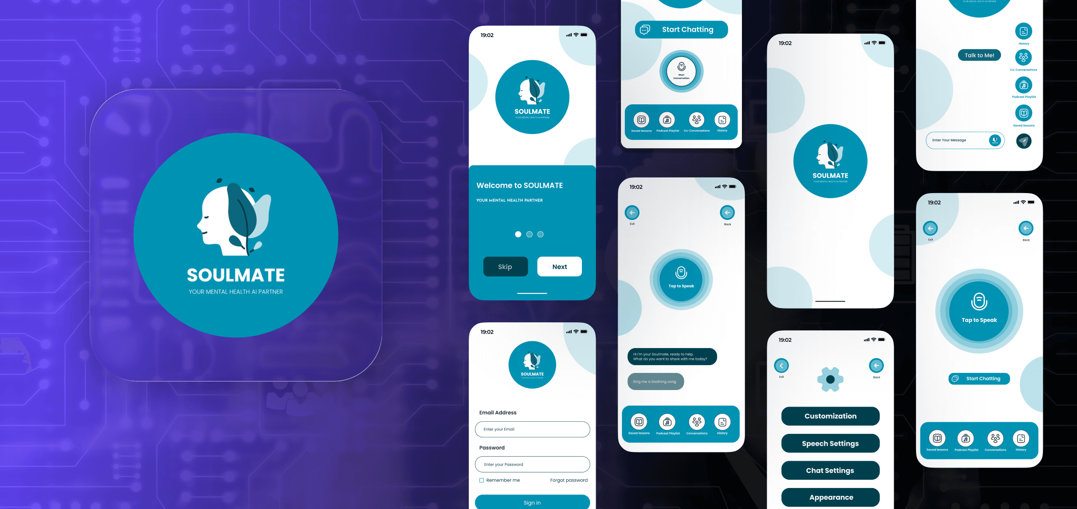 Soulmate – AI Mental Health Chatbot App