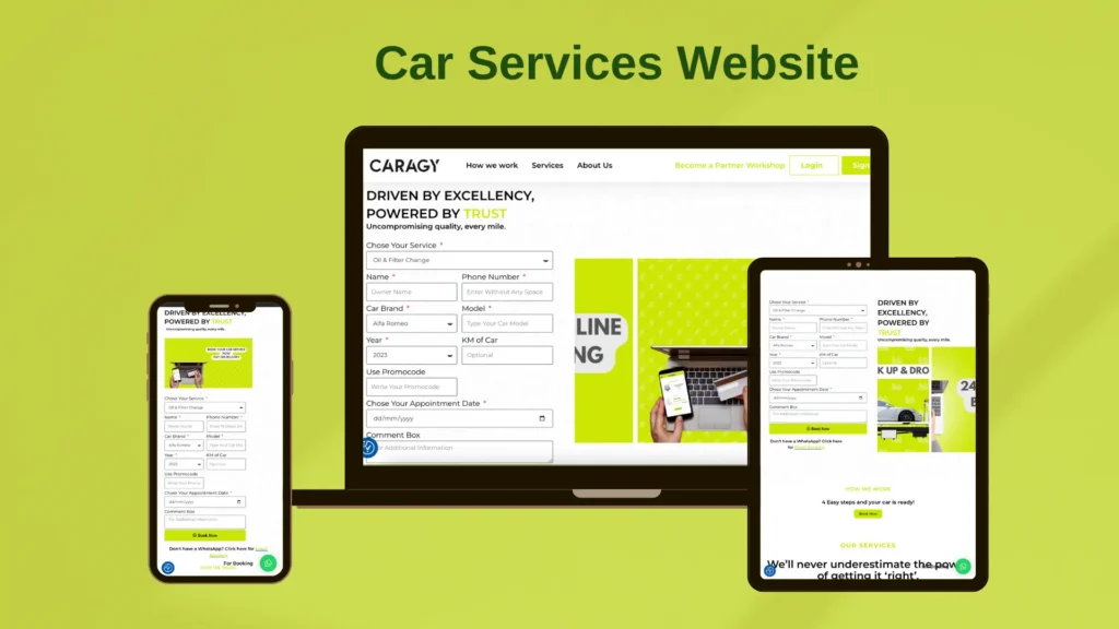 Caragy (Car Services Provider)
